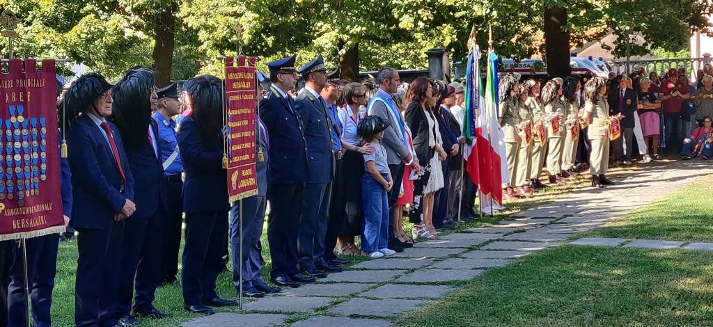 Il raduno dei Bersaglieri a Saronno