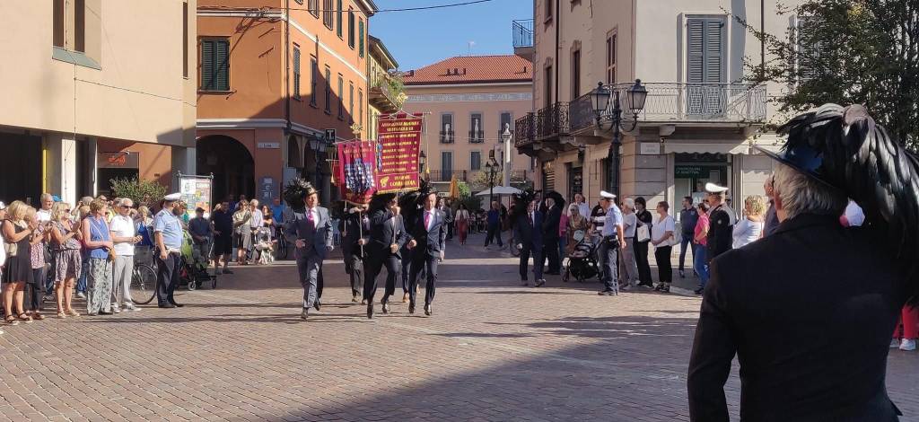 Il raduno dei Bersaglieri a Saronno