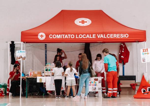 La festa della Croce rossa e degli Alpini a Induno Olona