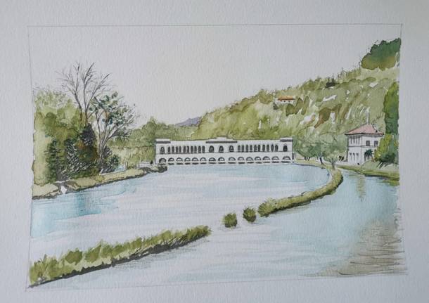 mostra naviglio grande - artista maria grazia cardani lonate pozzolo 