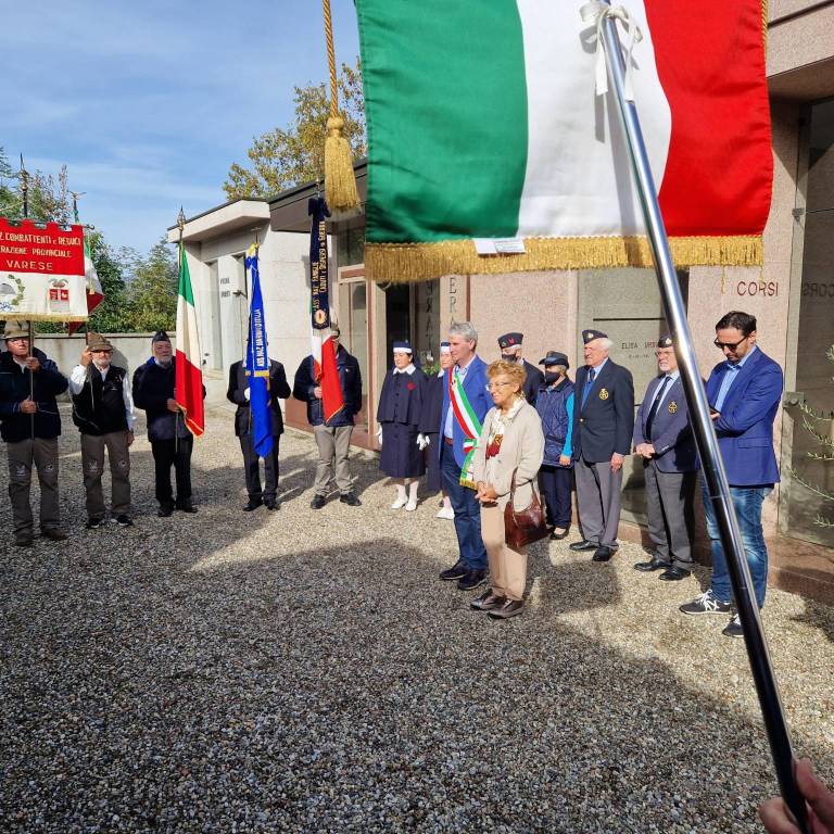 Commemorazione caduti varesini nelle Guerra d'Indipendenza
