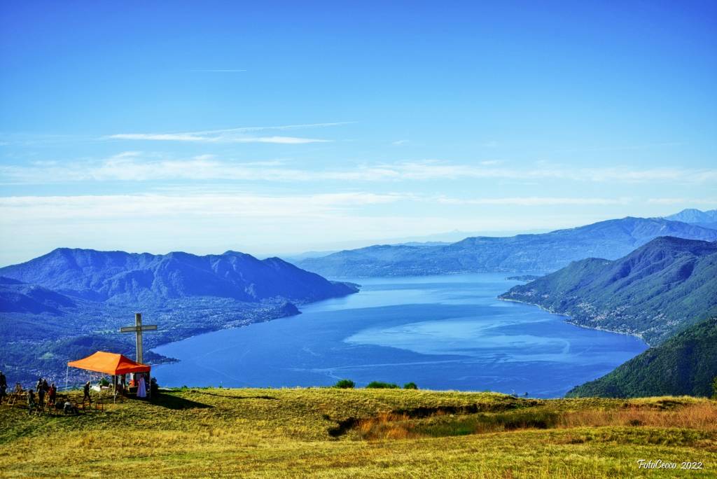 dal Monte Cadrigna foto di Francesco Capoferri panorama lago 