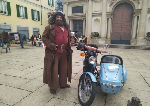 Hagride e i suoi per il claun Pimpa: la giornata della meraviglia a Varese