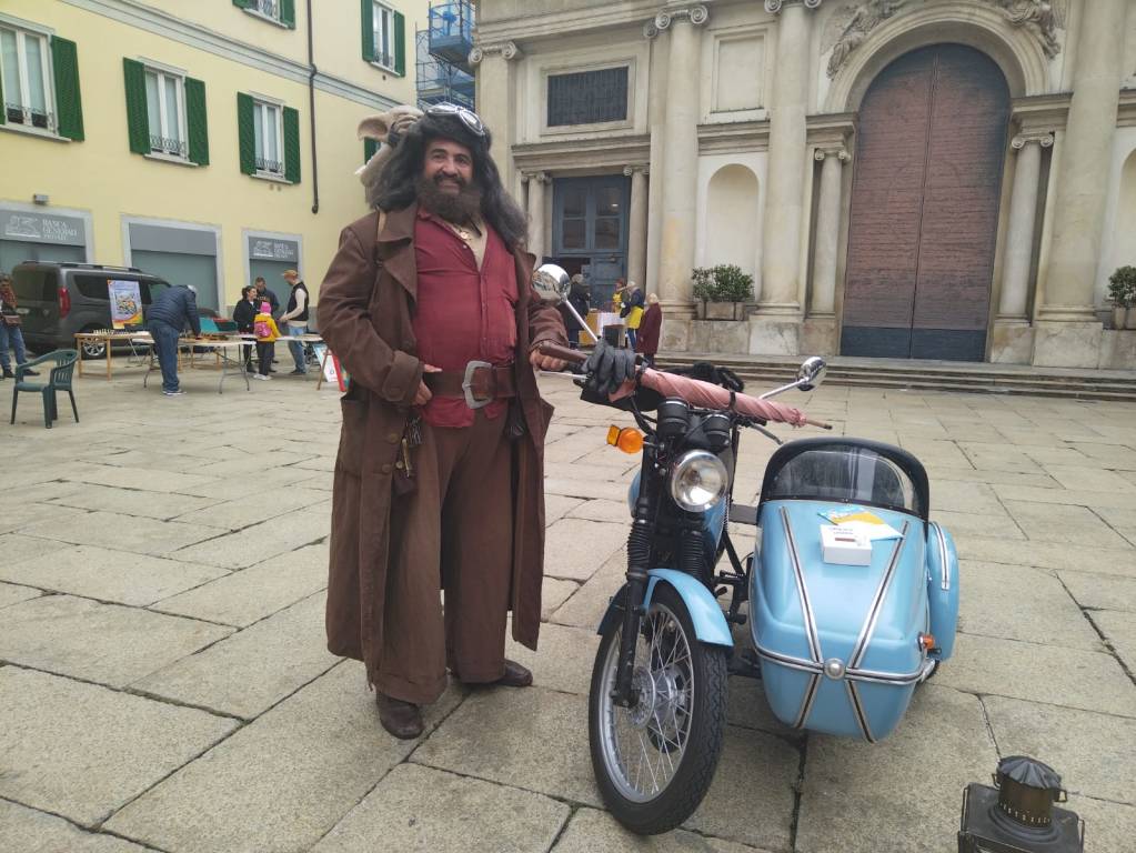 Hagride e i suoi per il claun Pimpa: la giornata della meraviglia a Varese