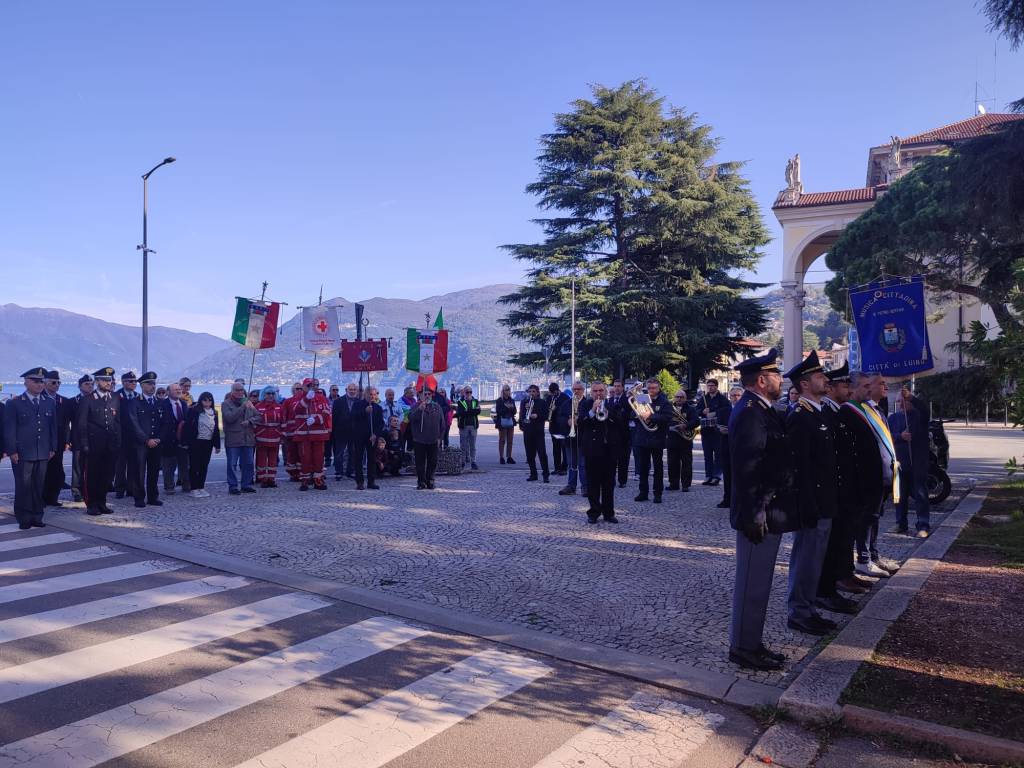 L'omaggio della Città di Luino ai Caduti della Gera