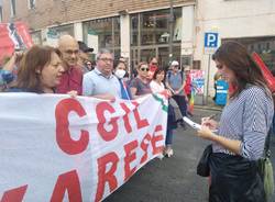 La Cgil di Varese alla manifestazione di Roma