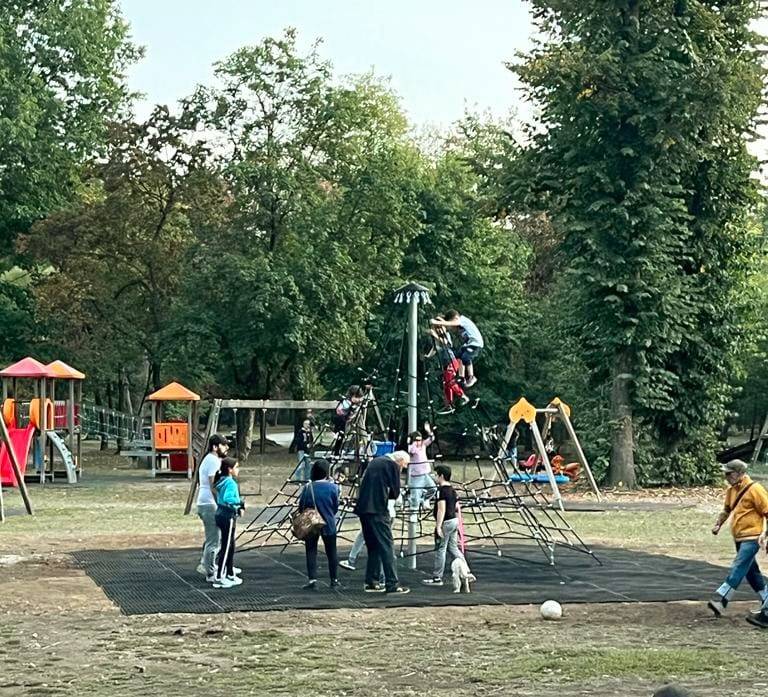 Nuovi giochi al Parco Alto Milanese