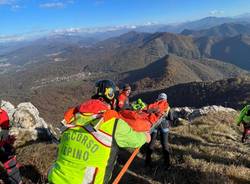 Esercitazione al Campo dei Fiori per la Stazione di Varese del Soccorso alpino