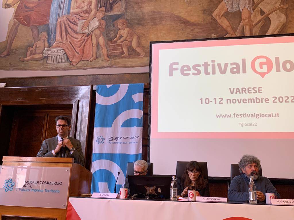 Il presidente di Regione Lombardia Attilio Fontana apre Festival Glocal