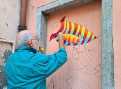 Murales di Chicco Colombo a Cazzago Brabbia