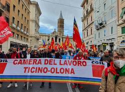 Sindacati di Legnano alla Marcia per la Pace a Roma
