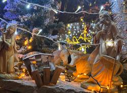 A Ispra la casa di Babbo Natale con un allestimento di luci e addobbi