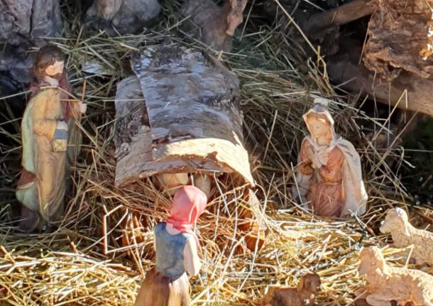 Il presepe nel lavatoio di Montegrino Valtravaglia