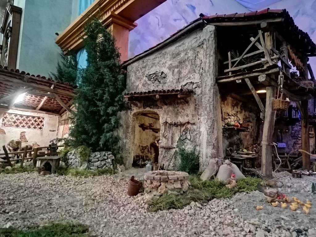 Il presepe di Sant'Agnese a Somma Lombardo