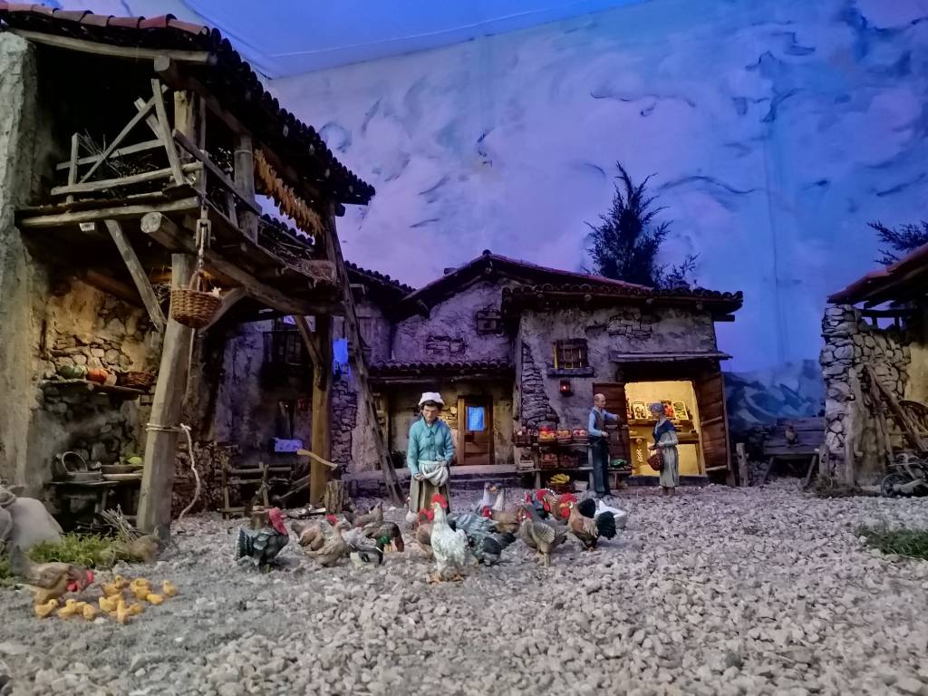 Il presepe di Sant'Agnese a Somma Lombardo