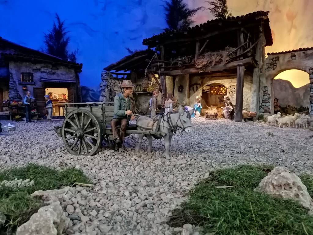 Il presepe di Sant'Agnese a Somma Lombardo