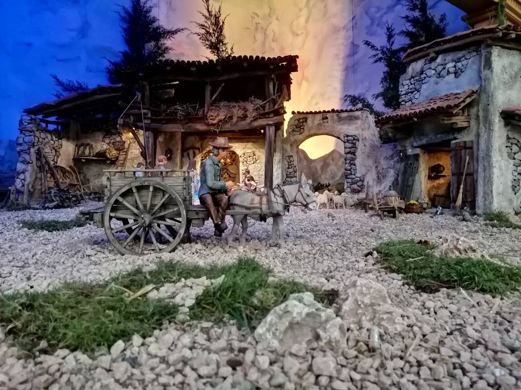 Il presepe di Sant'Agnese a Somma Lombardo