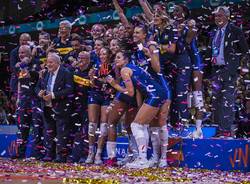 L'Italia di pallavolo femminile vince la Nations League 2022. Caterina Bosetti (al centro) miglior schiacciatrice del toneo - foto FIPAV