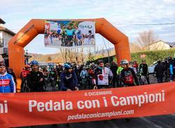 La pedalata con i Campioni Brinzio 