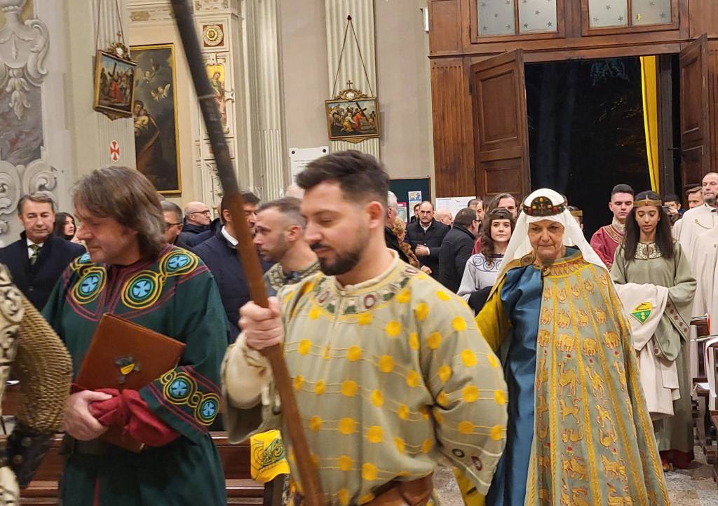 Palio di Legnano - Investitura religiosa della reggenza della contrada Sant'Ambrogio