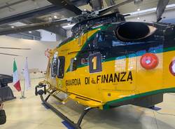 Alla sede Leonardo di Vergiate la consegna del primo Aw 169 Foc alla Guardia di Finanza