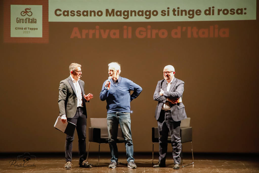 Cassano Magnago, la presentazione della tappa del Giro d\'Italia