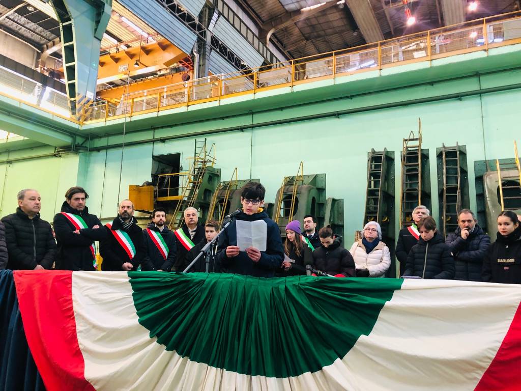 Commemorazione deportati Franco Tosi Legnano