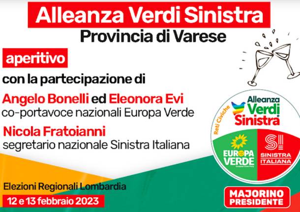 L'Alleanza Verdi Sinistra presenta a Varese i propri candidati