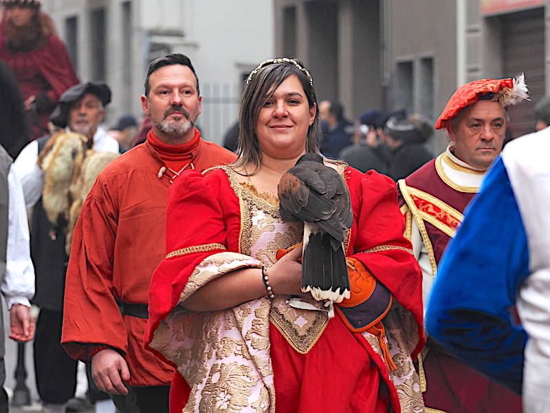 I volti della sfilata storica di sant'Antonio a Saronno