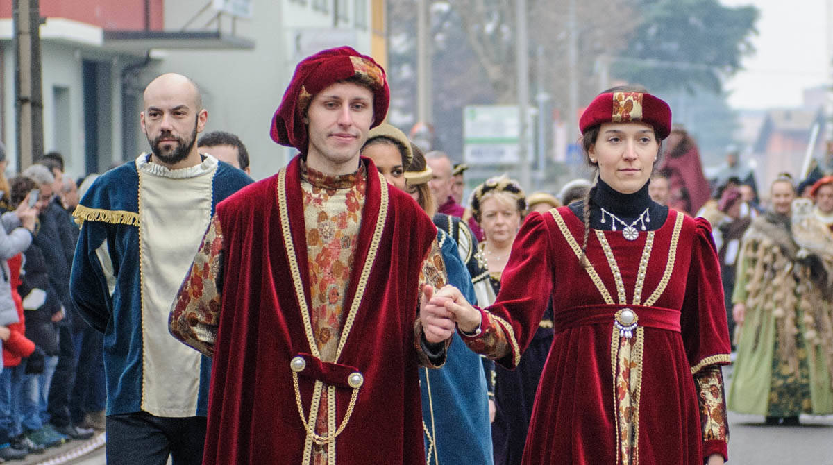 I volti della sfilata storica di sant’Antonio a Saronno