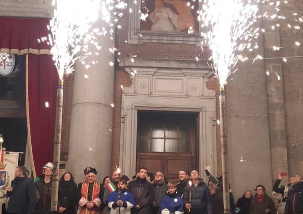 L’accensione della passera di Sant’Agnese a Somma