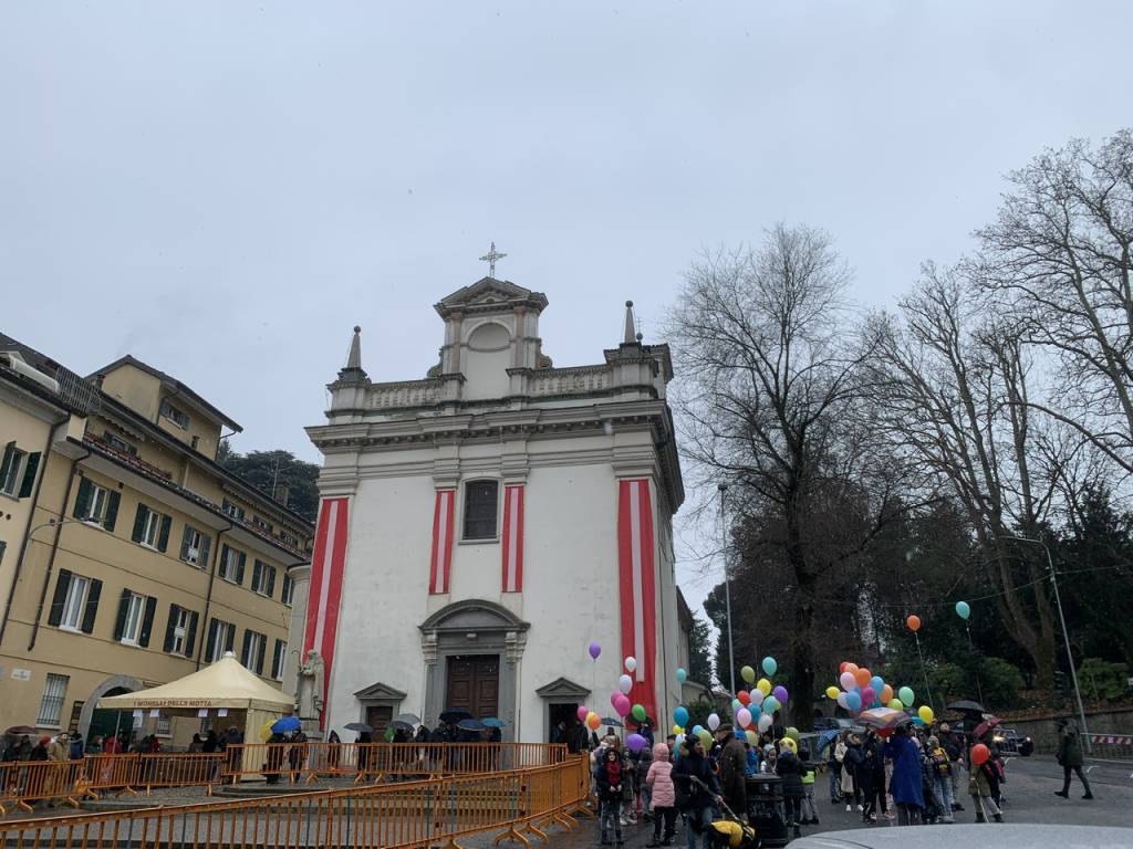 Sant’Antonio, il lancio dei palloncini