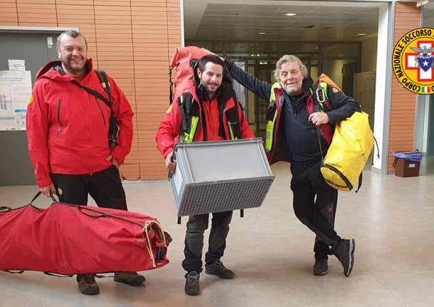 settimana della sicurezza istituto Falcone Gallarate - gruppo speleologico gennaio 2023