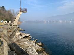 Lago di Varese in secca