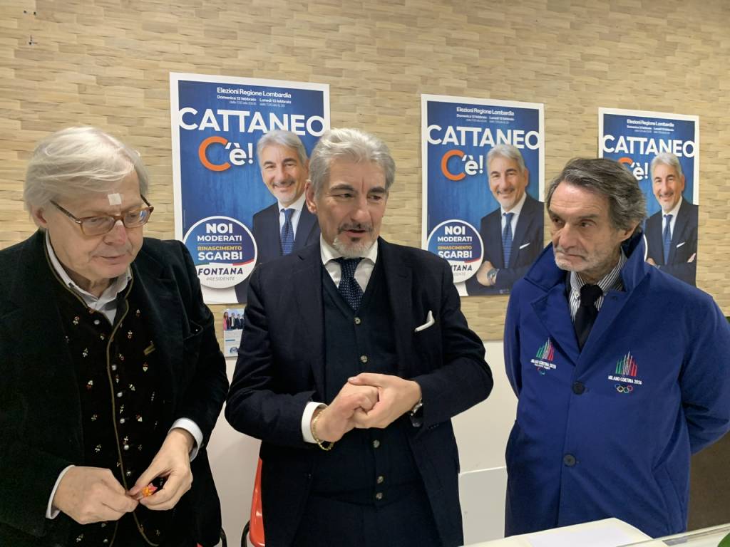 Vittorio Sgarbi a Varese per Noi moderati