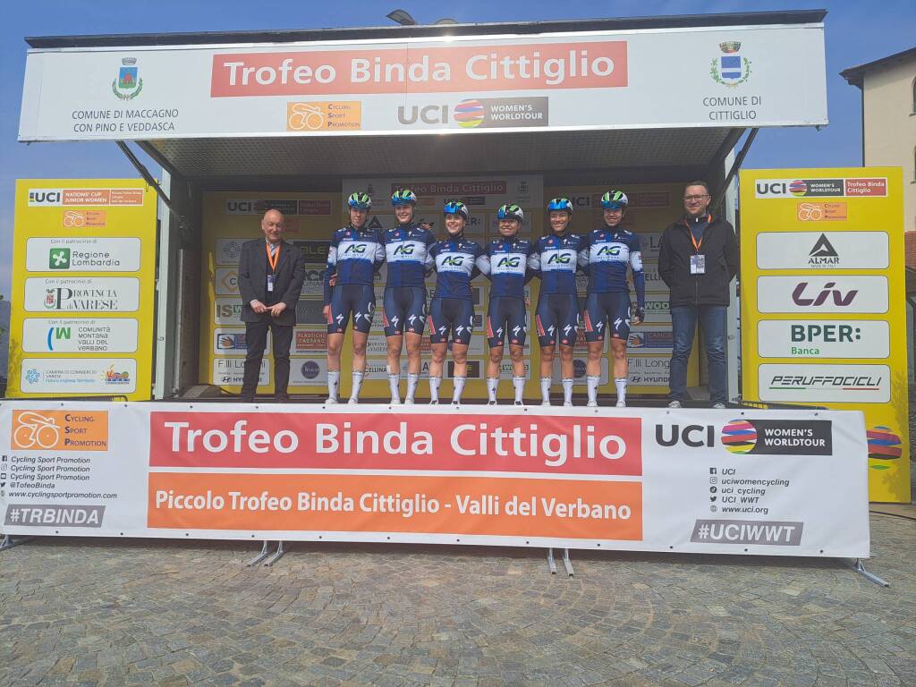 24esima edizione Trofeo Binda: la partenza da Maccagno