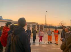 “Amica Terra”, giovani dell'Oltrestazione di Legnano in visita alla piazzola ALA