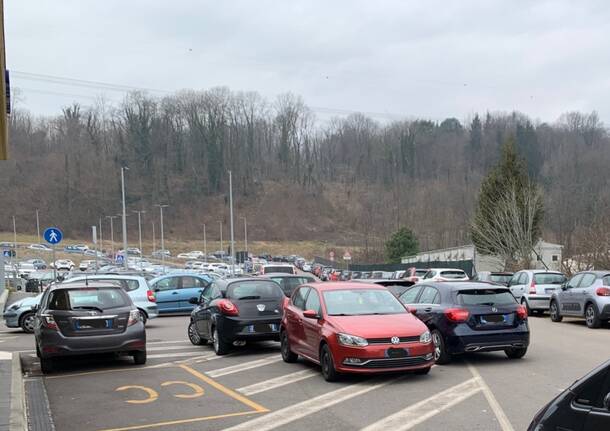 Cantello - parcheggi stazione Gaggiolo