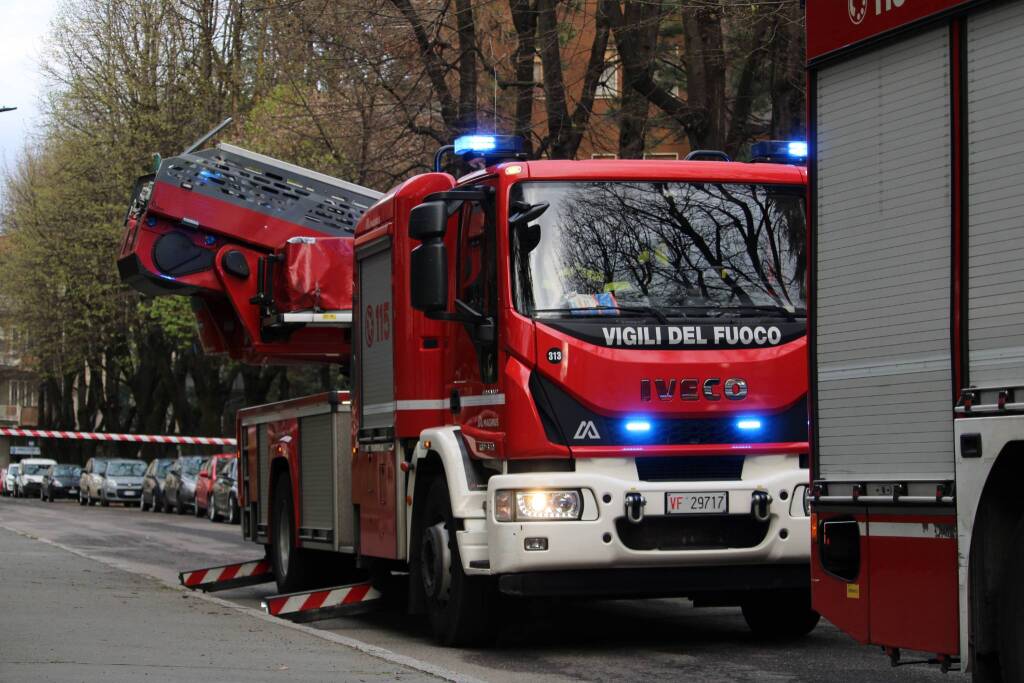 Dissesto statico in via Monte Nevoso a Legnano - Foto di Federico Bonini