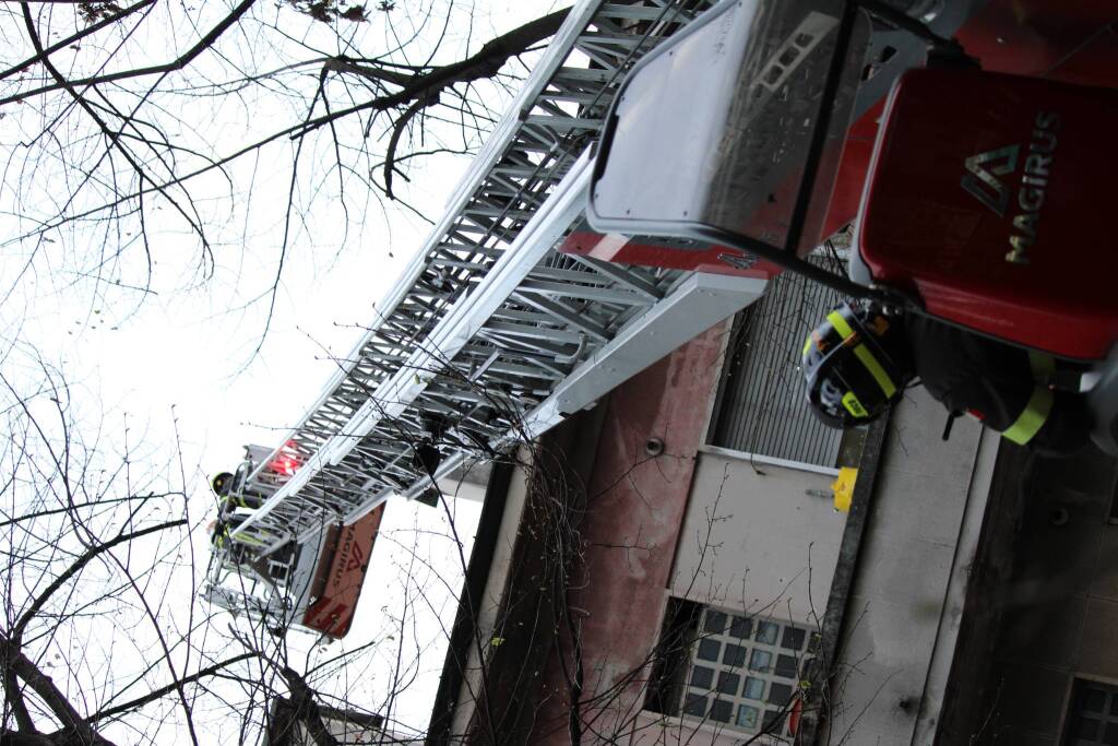 Dissesto statico in via Monte Nevoso a Legnano - Foto di Federico Bonini