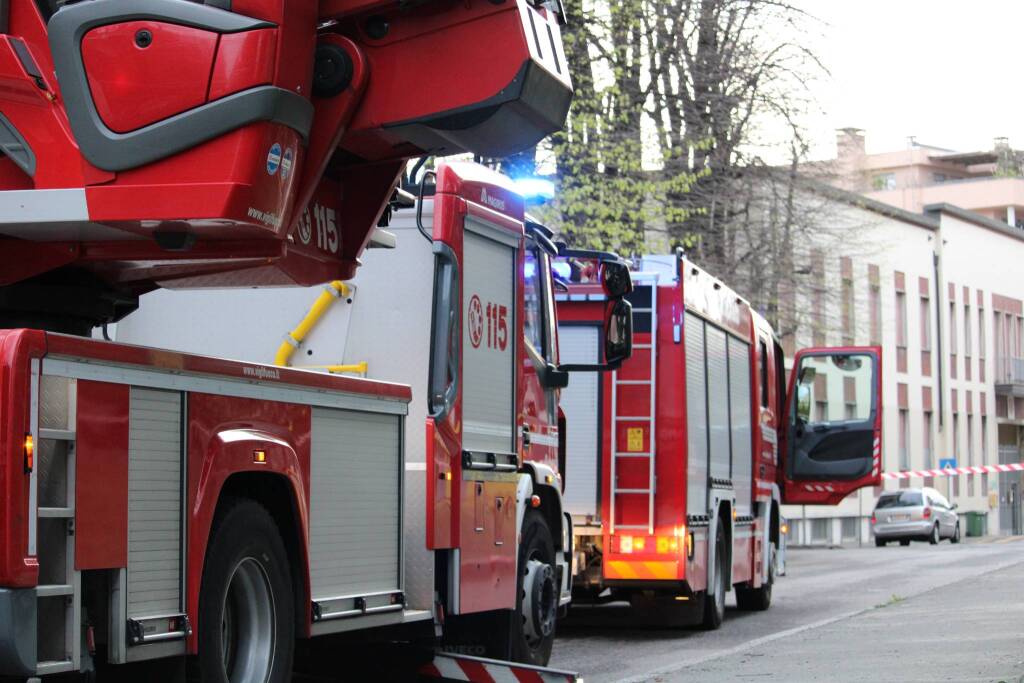 Dissesto statico in via Monte Nevoso a Legnano - Foto di Federico Bonini