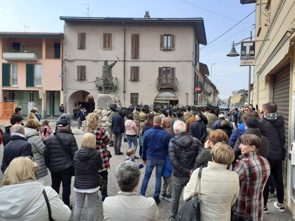 Fagnano Olona festeggia l'anniversario dell'Unità d'Italia con la Fanfara dei bersaglieri di Vergiate