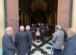 I funerali di Angelo Monti