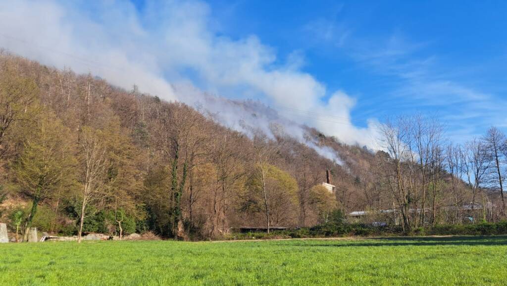 incendio di Montegrino Valtravaglia