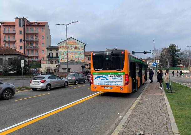 Nova viabilità in piazzale Trieste a Varese