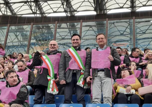 San Siro "invaso" dai cresimandi 