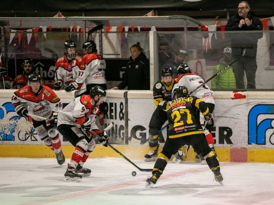 Finale IHL - Gara2: Caldaro Rothoblaas - Mastini Varese 5-6 dopo rigori