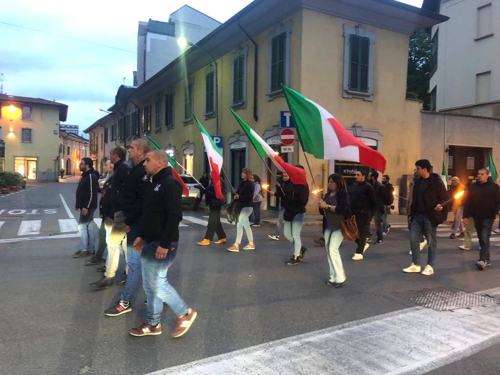 Corteo per la commemorazione Carlo Borsani 