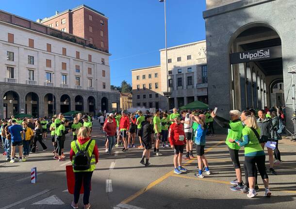 La Ecorun 2023 colora il centro di Varese