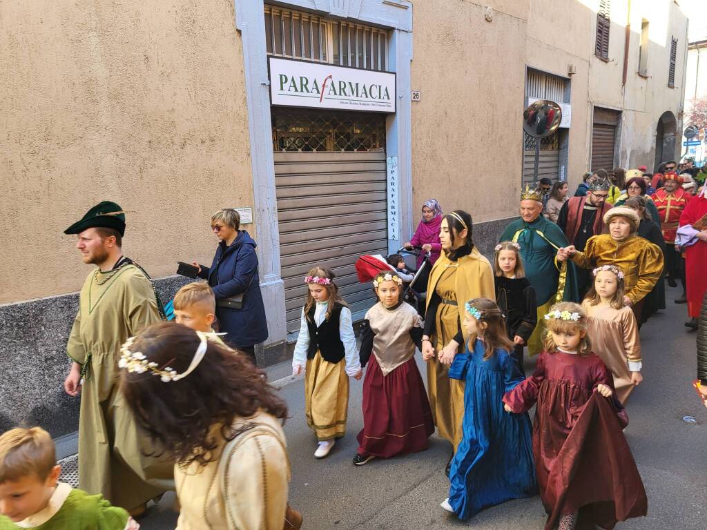 Giornata medievale a Parabiago con la Pro Loco